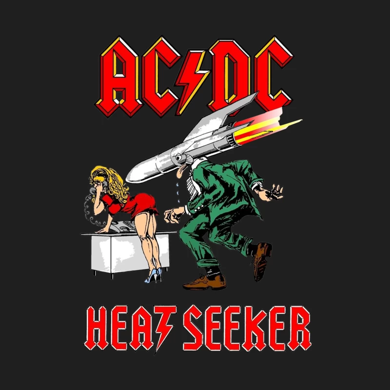 Retro Rock - AC/DC HEATSEEKER Male Tank Top