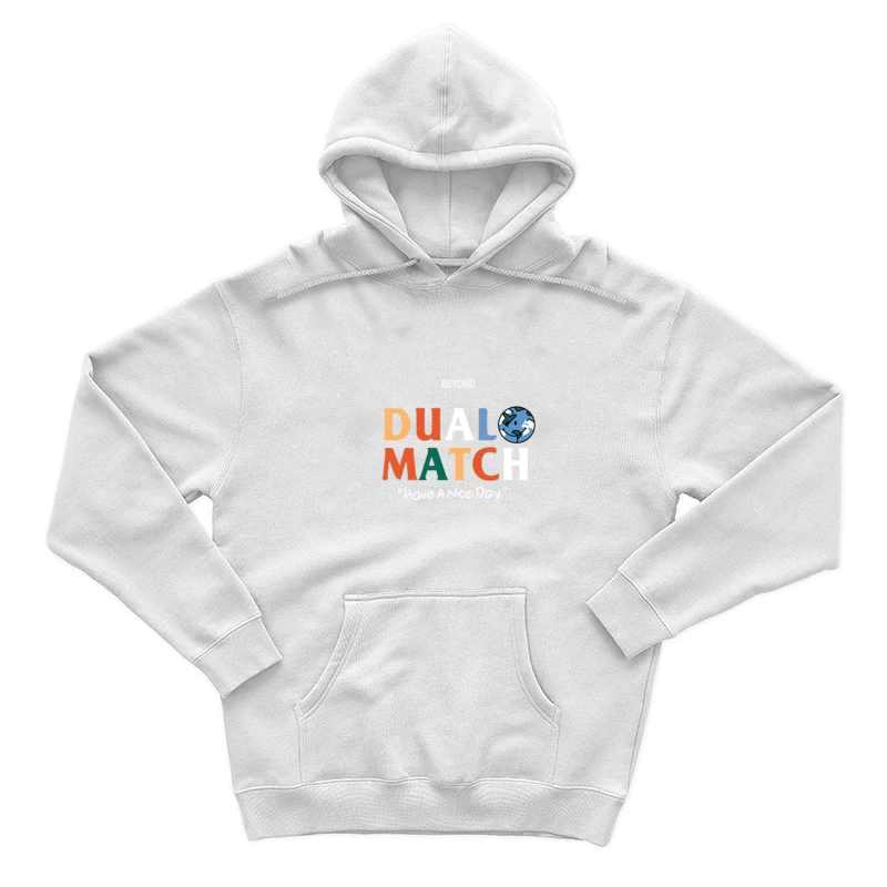 Design coloré DUAL MATCH Homme Sweat à capuche