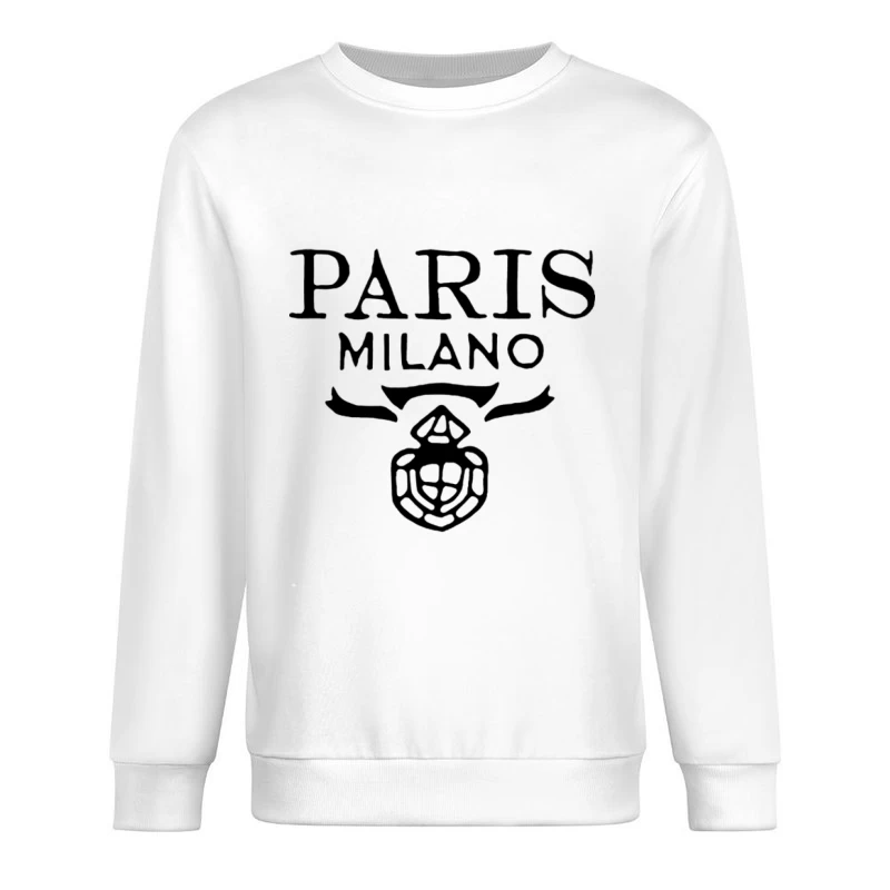 Paris Milano Mode Logo Herren Pullover Sweatshirt