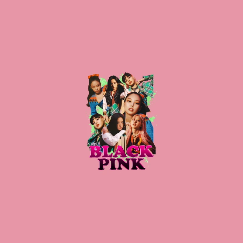 BLACKPINK Music Group Collage Coffee Mug