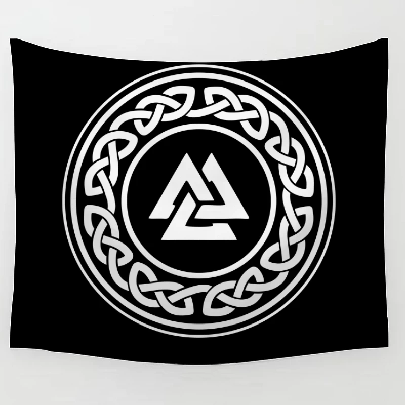 Triad Knot: Timeless Celtic Elegance Tapestry