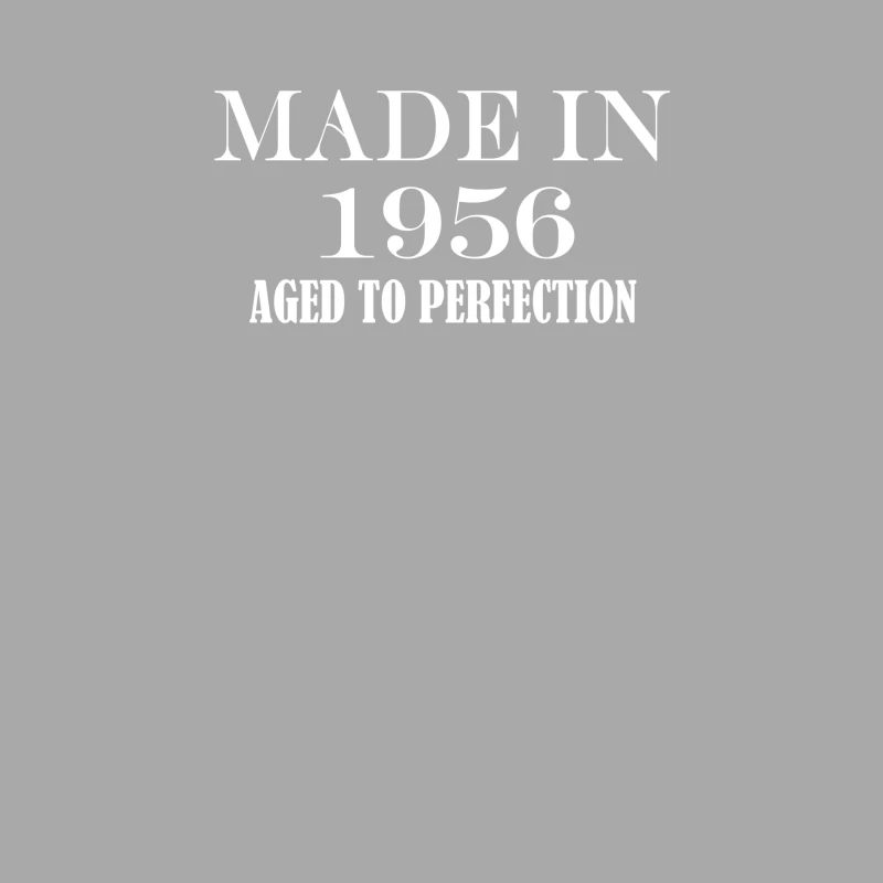 Celebrating 1956: Aged to Perfection Male Pullover Hoodie
