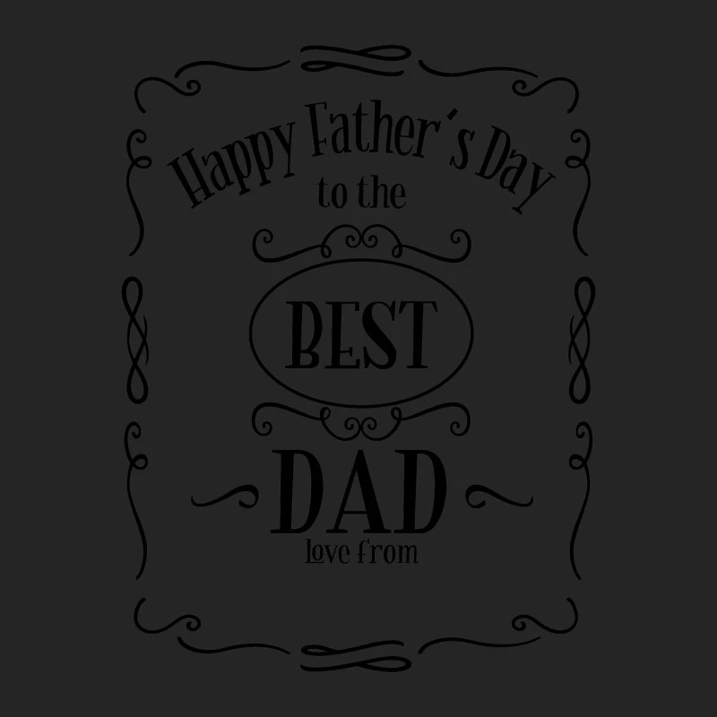 Carte de fête des pères pour le meilleur papa Homme Sweat-shirt à enfiler