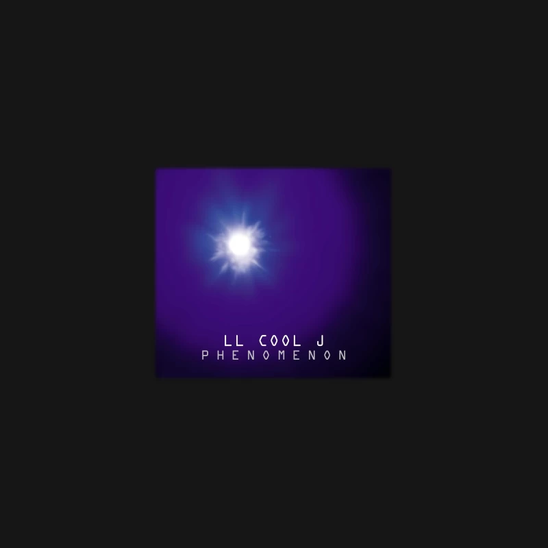 LL COOL J PHENOMENON Desk Mat
