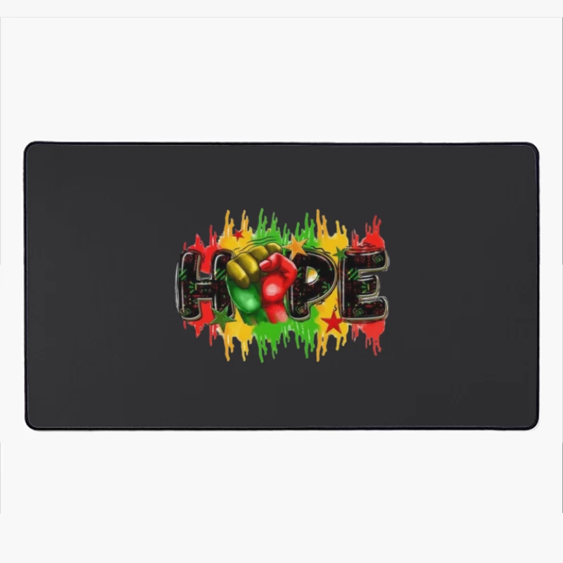 Empowerment Through Hope Desk Mat