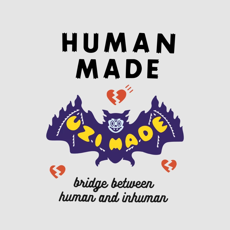 Brücke zwischen Mensch und Unmensch Herren Pullover Hoodie