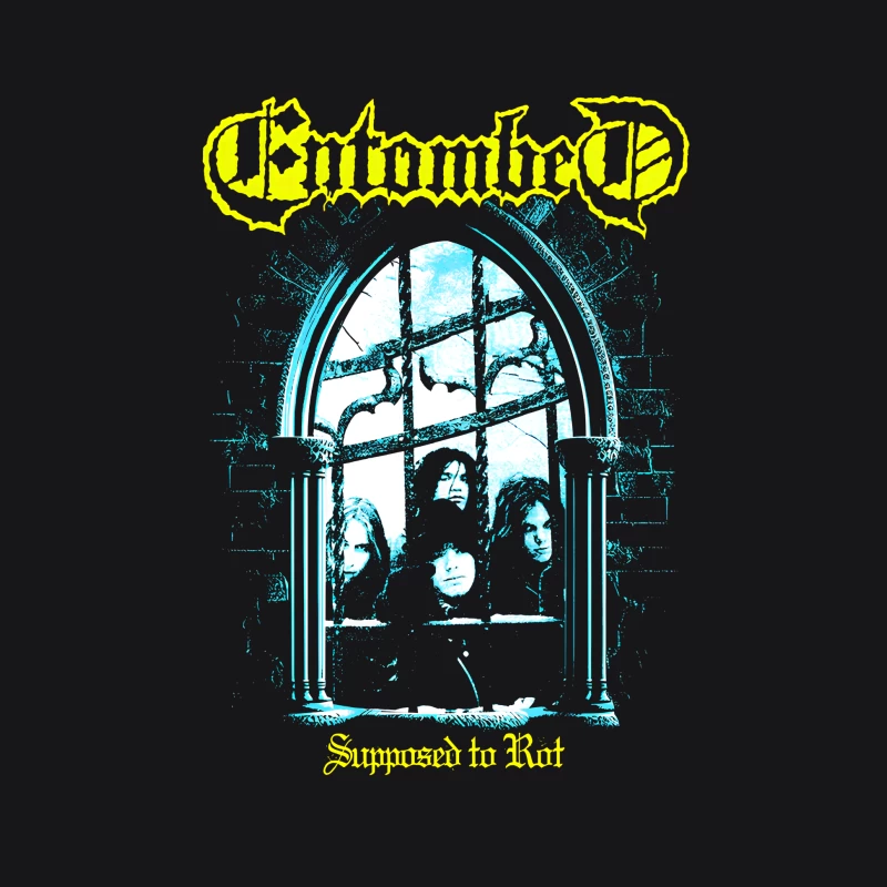 Entombed Supposed to Rot Female Pullover Hoodie