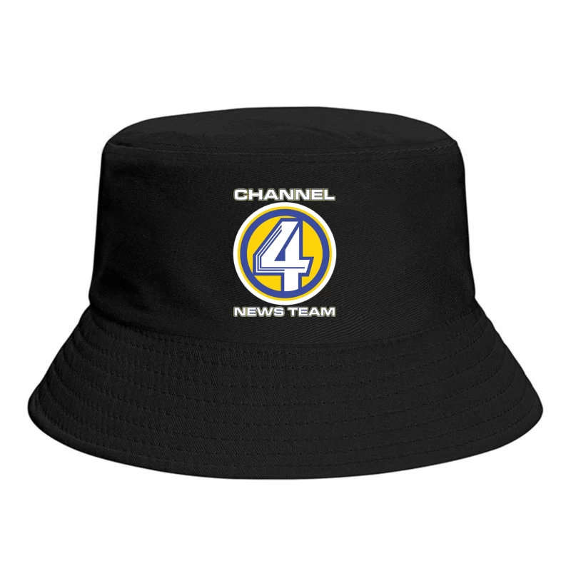 KVWN Channel 4 News Logo Bucket Hat