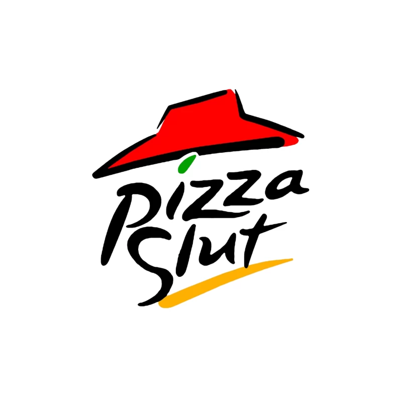 Pizza Hut Classic Red Roof Restaurant Logo Mouse Pad