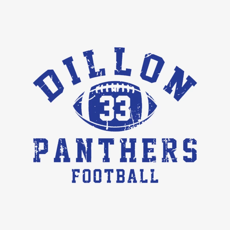 Dillon High Panthers Football 2006 2 Male Pullover Sweatshirt