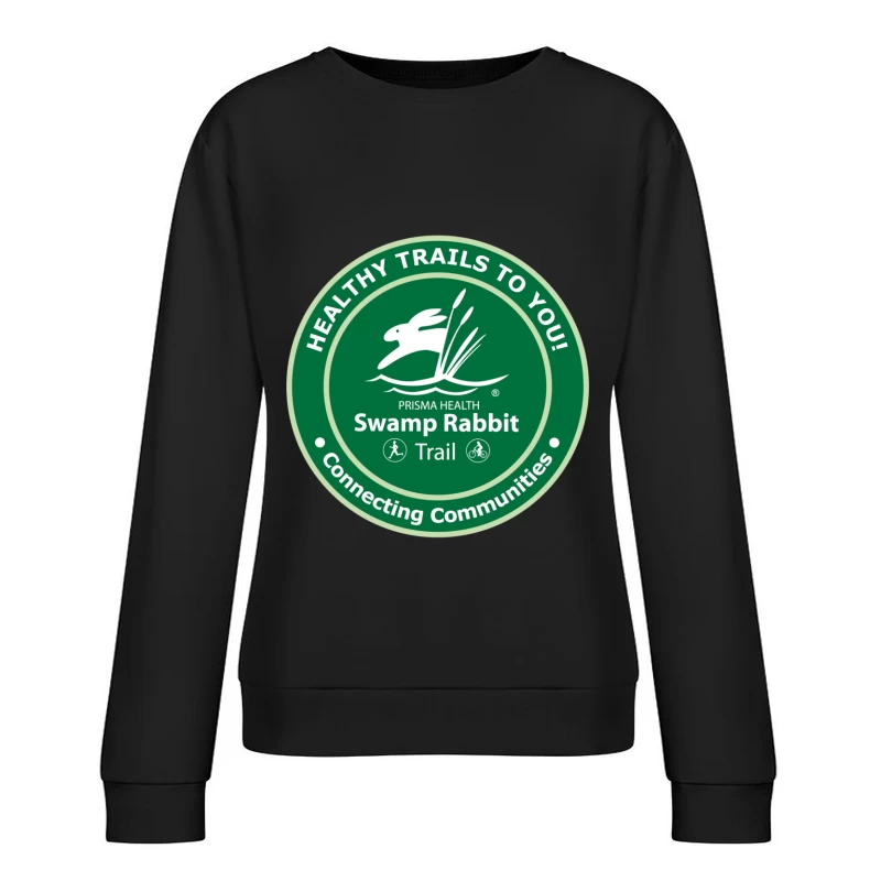 Swamp Rabbit Trail Female Pullover Sweatshirt