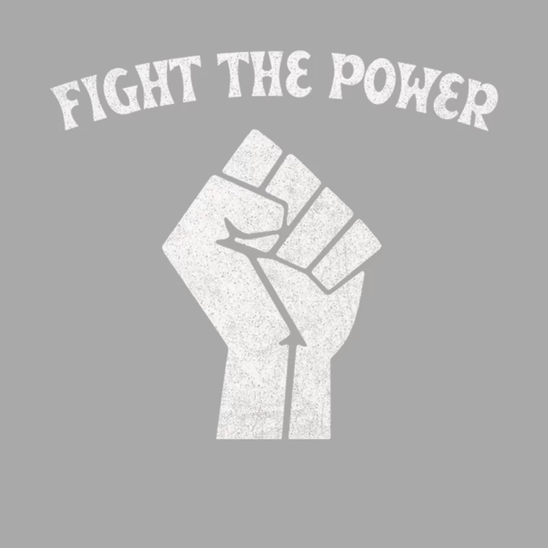 Fight The Power - FadedVintage Style Black Power Fist 2 Female Pullover Hoodie