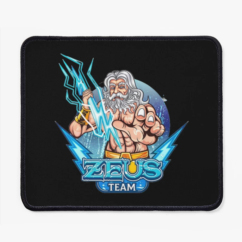 Team zeus logo Design Mouse Pad