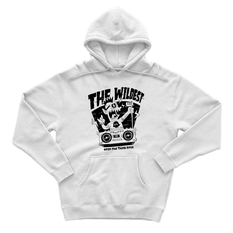 Der Wilde Musik-Rebell Herren Pullover Hoodie