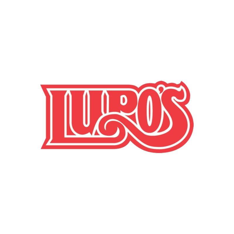 Lupo's spiedies logo Pin