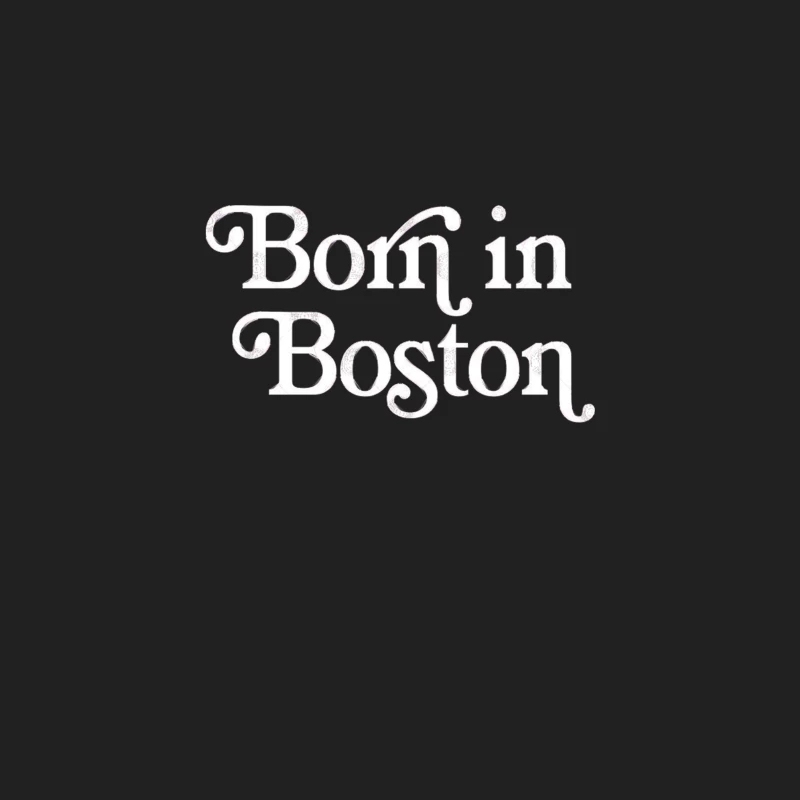 Born In Boston - Boston Pride Typography Design Bucket Hat