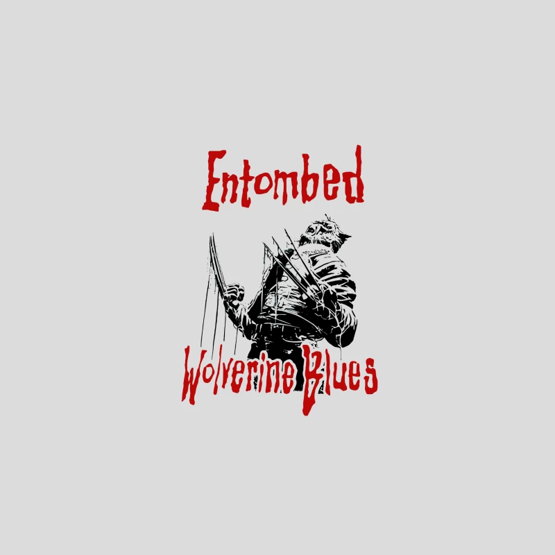 Entombed Wolverine Blues Retro Baseball Cap