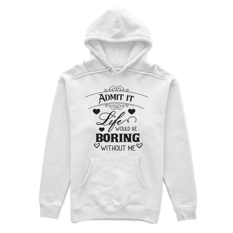 Vie créative et amusante Femme Sweat à capuche