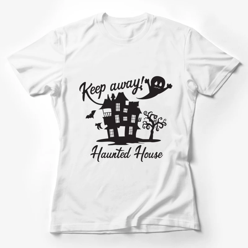Maison hantée mystérieuse Femme T-Shirt