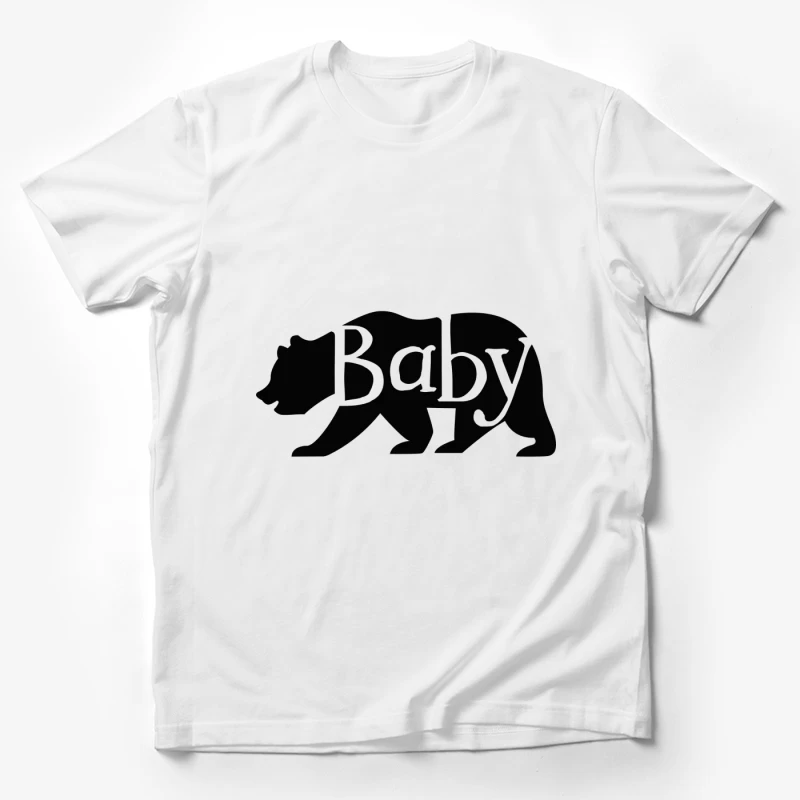 Silhouette d'ours avec texte Homme T-Shirt