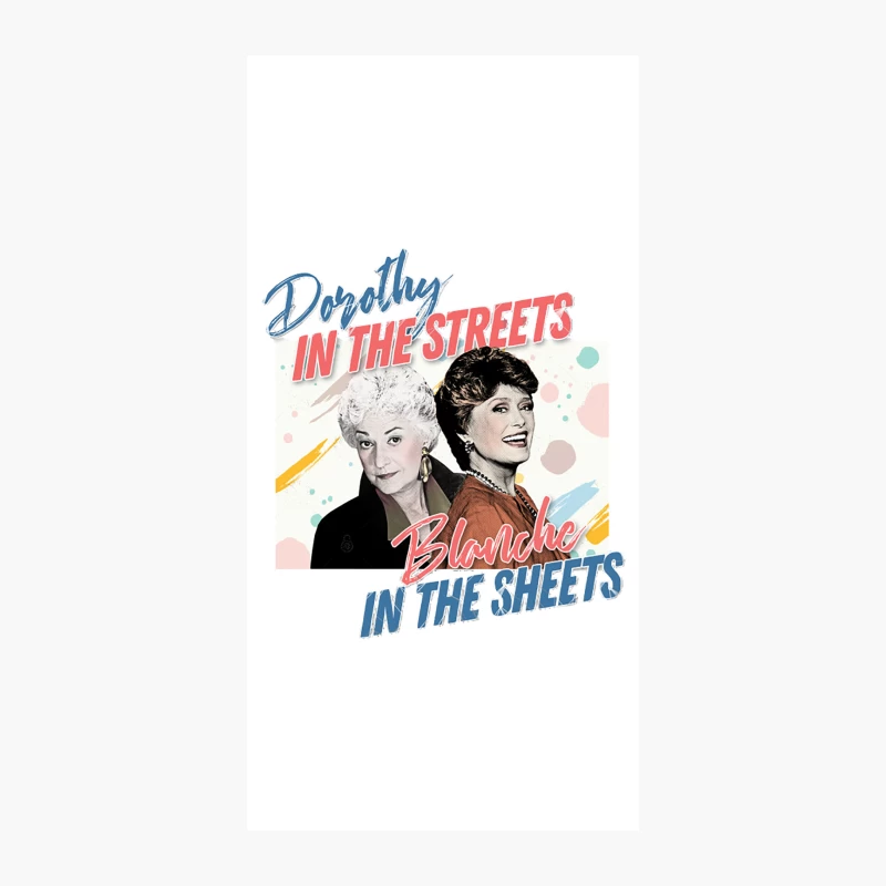 Dorothy In The Streets Blanche In The Sheets 2 Graphic Design 80s Style Hipster Statement iPhone Case