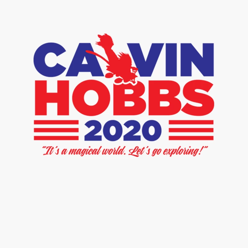 CALVIN HOBBS 2020 Cotton Tote Bag