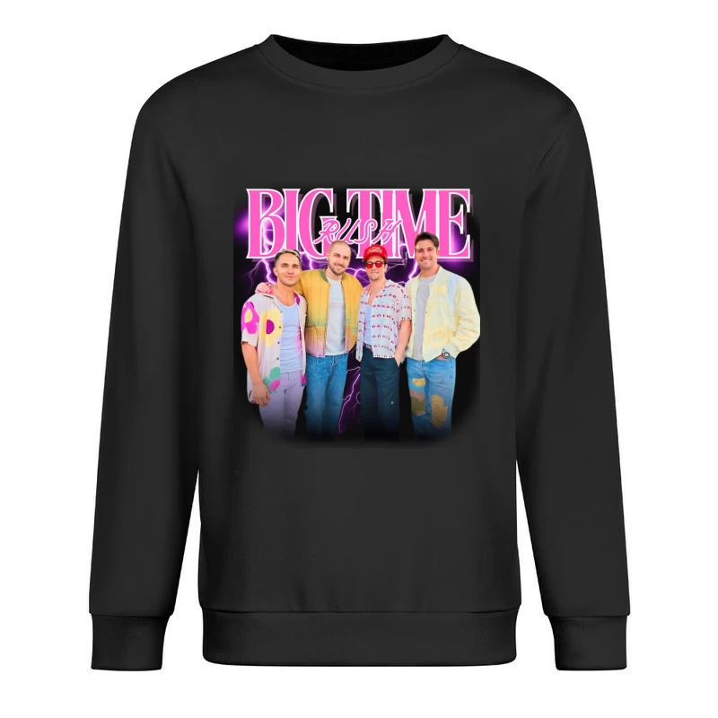 Big Time Rush Boy Band Members in Casual Modern Fashion Male Pullover Sweatshirt