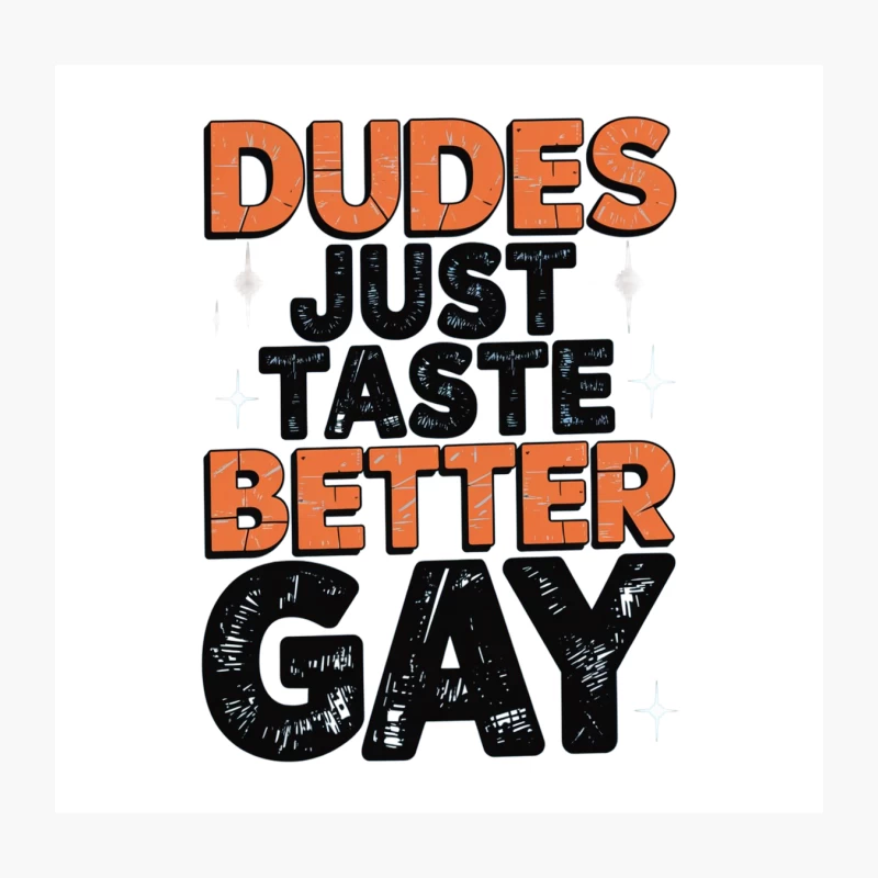 Bold Typography: Humorous LGBTQ Pride Slogan Throw Pillow