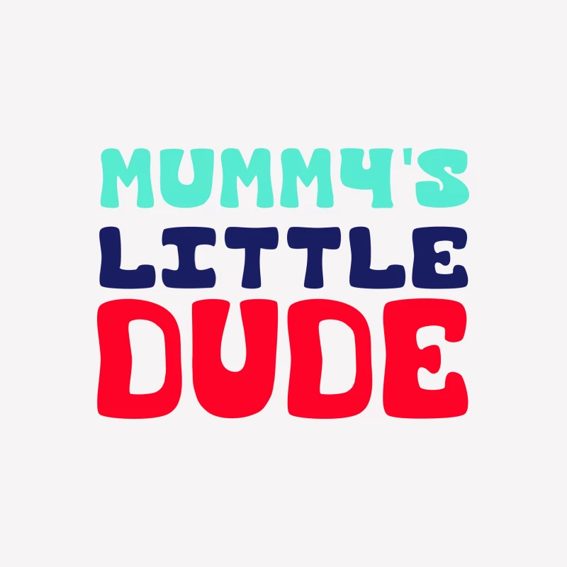 Design coloré avec texte pour enfants Femme T-Shirt