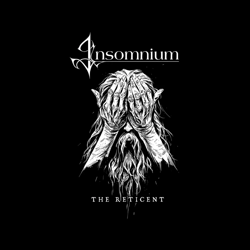 Insomnium The Reticent Throw Pillow