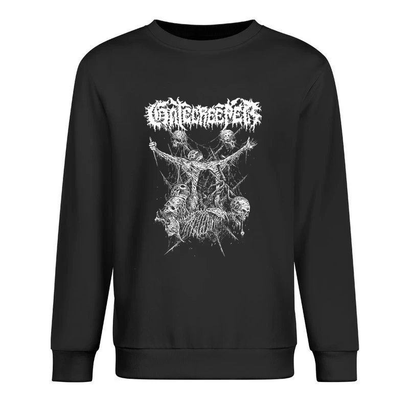 Gatecreeper Skulls Male Pullover Sweatshirt