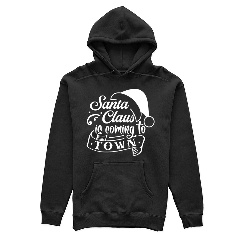 Design de Noël joyeux avec le Père Noël Femme Sweat à capuche