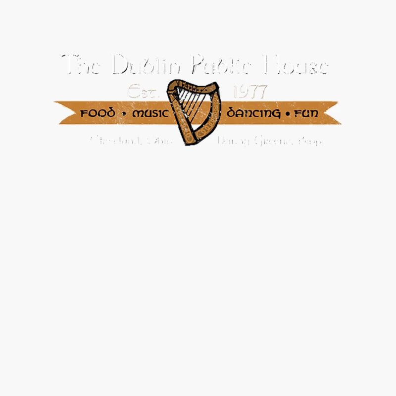The Dublin Public House, distressed Cotton Tote Bag