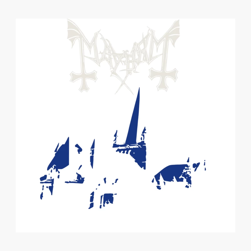 Mayhem De Mysteriis Dom Sathanas Throw Pillow