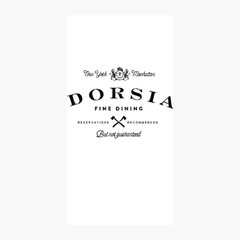 Dorsia Fine Dining iPhone Case