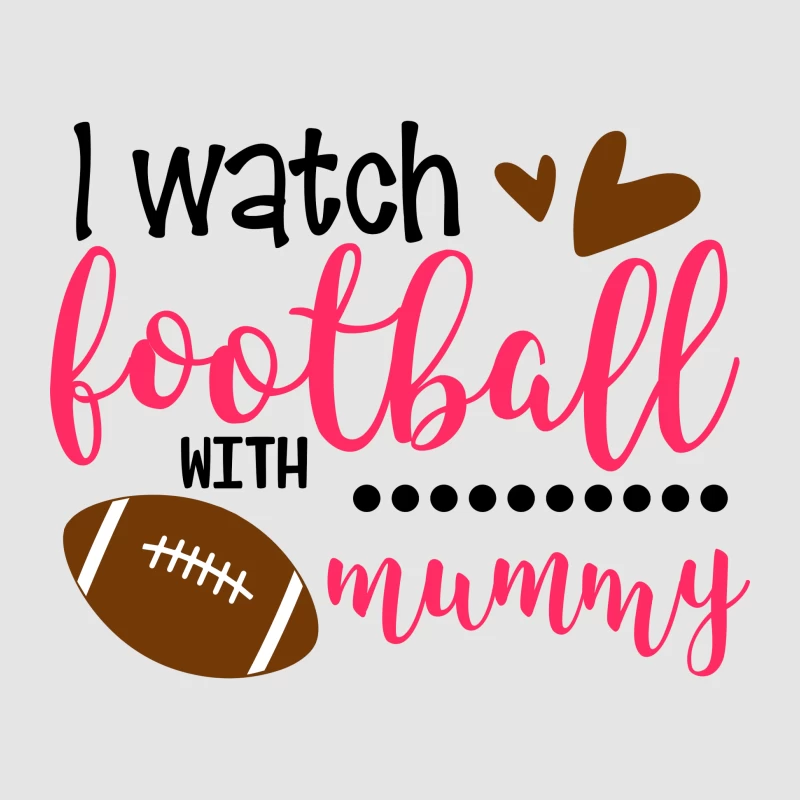 Guardare il calcio con mamma Felpa con cappuccio Uomo