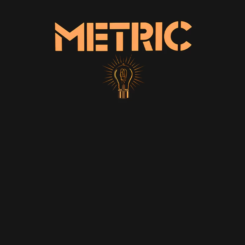 Metric Fantasies Lightbulb Male T-Shirt