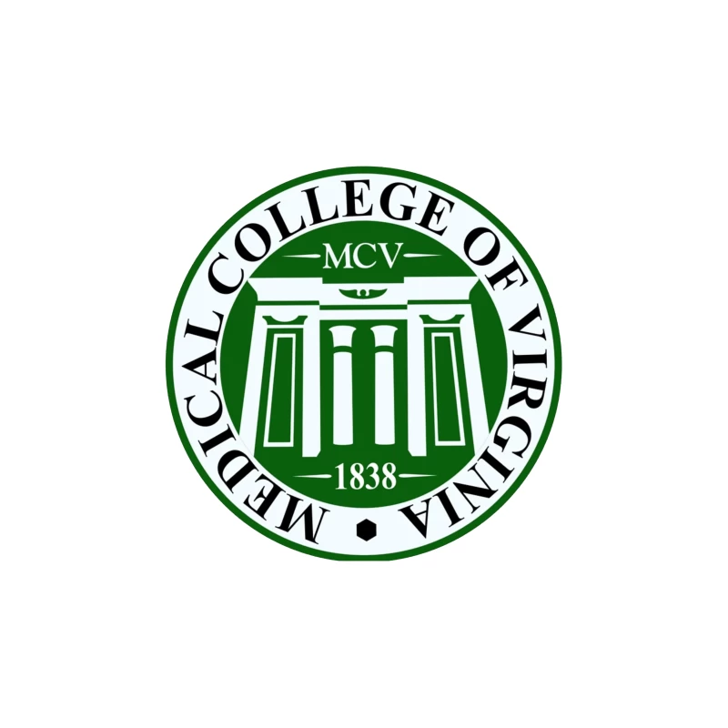 Medical College of Virginia (MCV) Historical Academic Seal from 1838 Tapestry