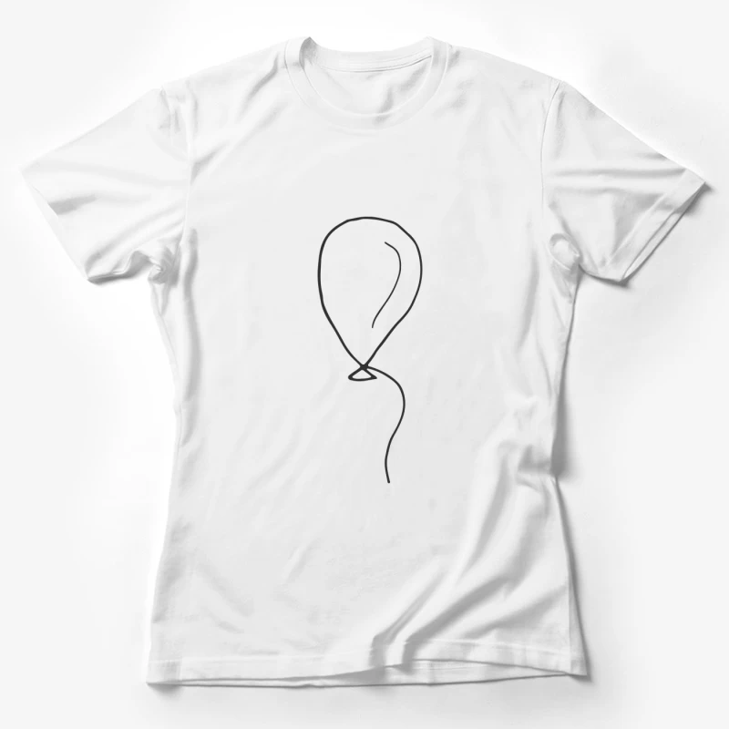 Ballon Doodle avec Corde Femme T-Shirt