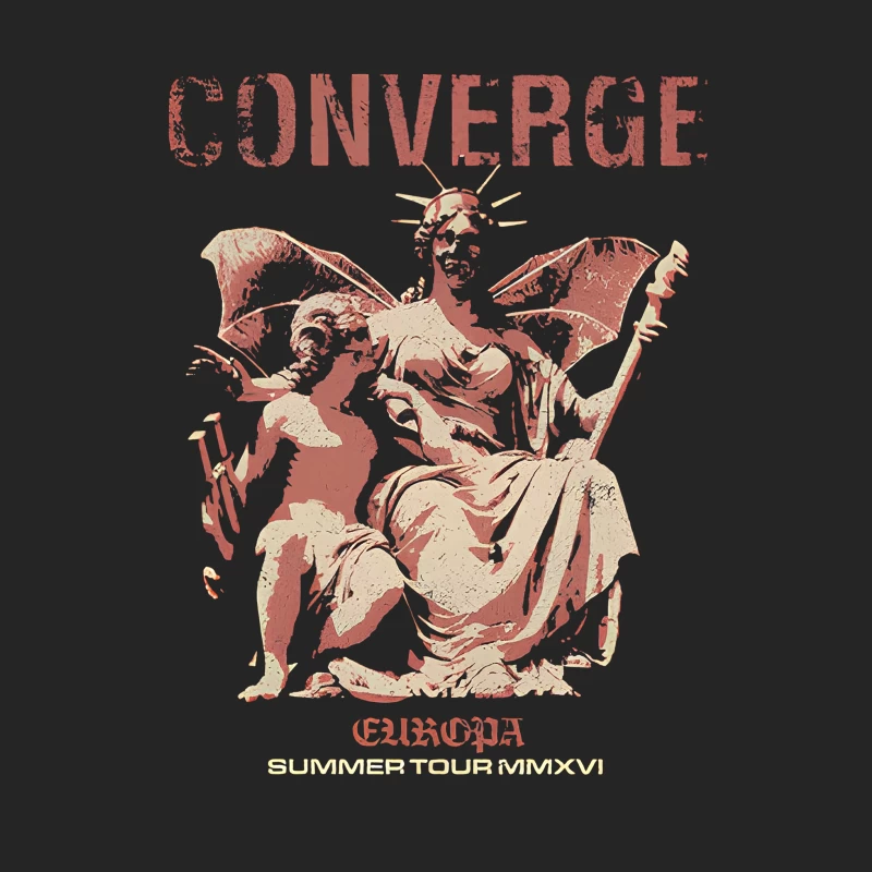 Converge European Tour Female Pullover Sweatshirt