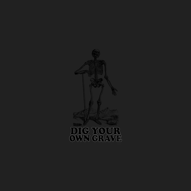 Dig Your Own Grave - Funny Skeleton Design Bucket Hat