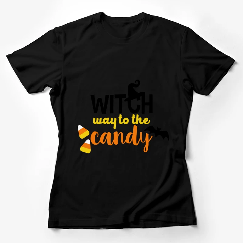 Chemin vers les bonbons Femme T-Shirt