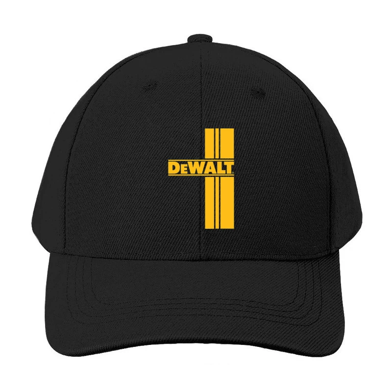 DeWalt Power Tools Brand Logo in Yellow Baseball Cap