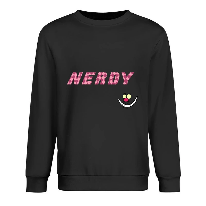 Nerdy Card Spieler mit Grinsen Herren Pullover Sweatshirt