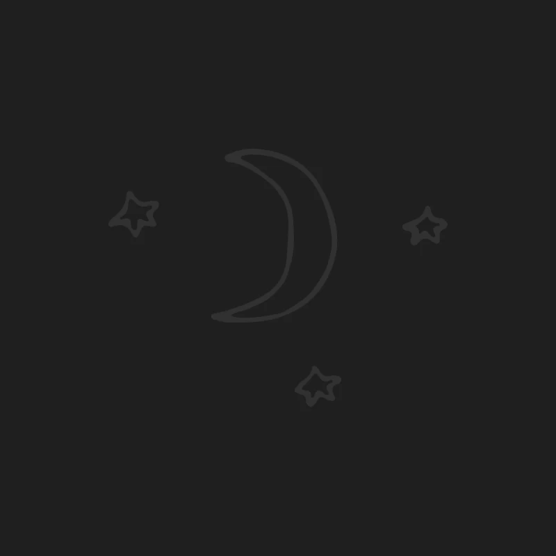 Lune et étoiles dans le ciel nocturne Homme Débardeur