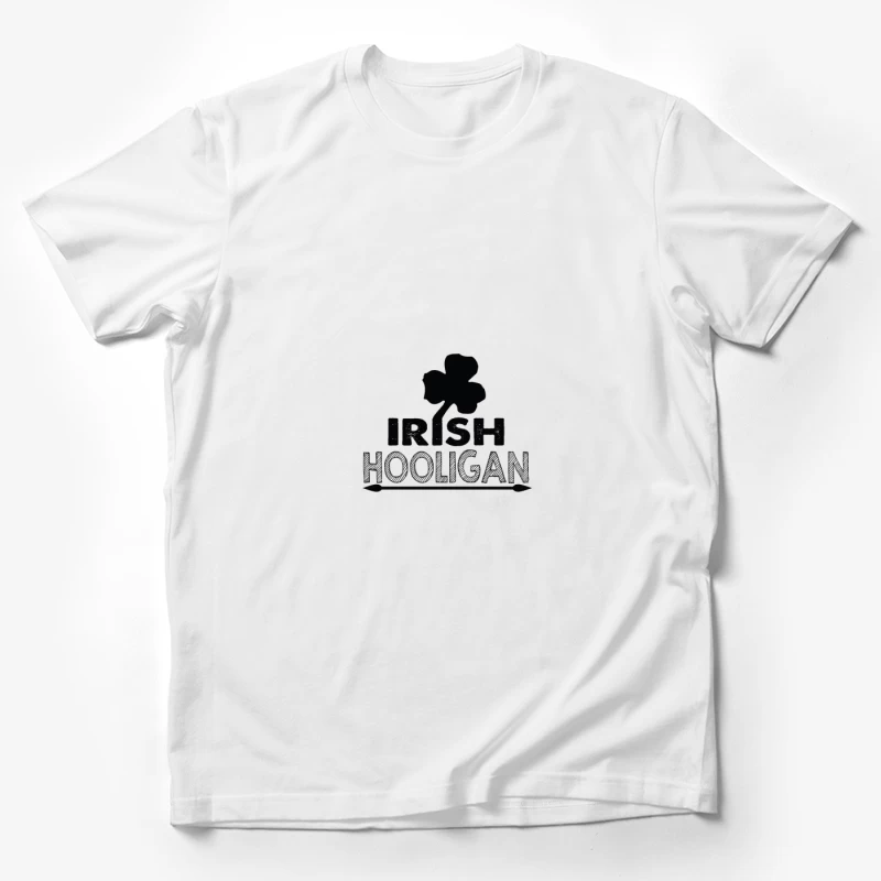 Design de lutin irlandais avec trèfle Homme T-Shirt