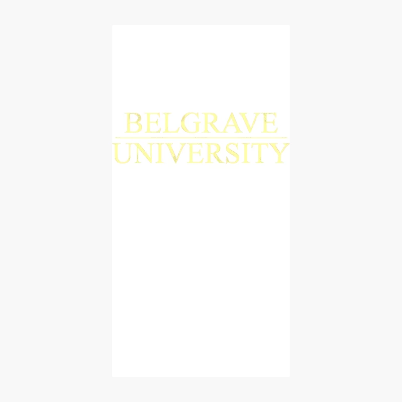 Belgrave University from, The Order iPhone Case