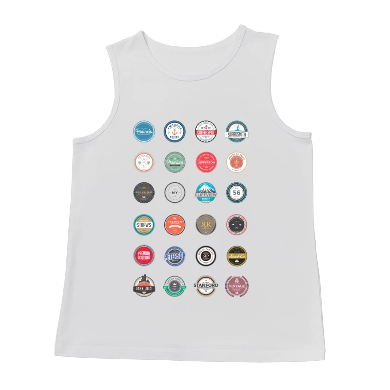Vielseitige Vintage-Logo-Sammlung Herren Tanktops