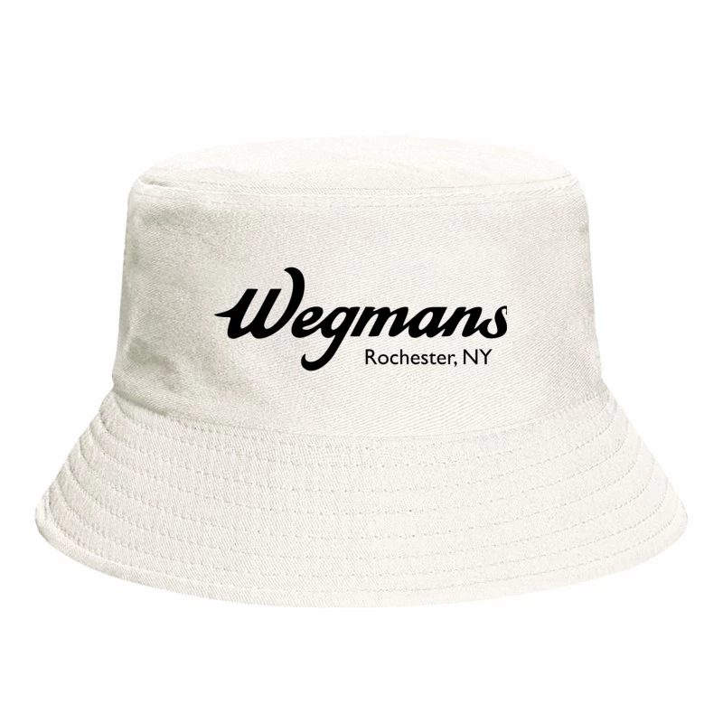 Wegmans Supermarket Logo from Rochester, New York Bucket Hat