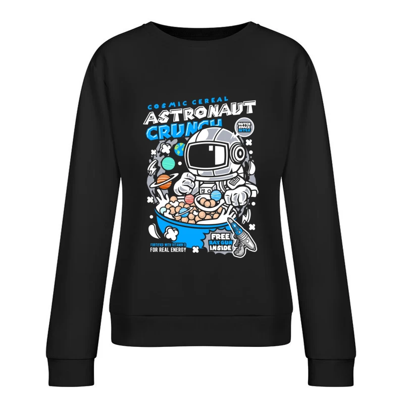 Céréales Astronaut Crunch avec Énergie Cosmique Femme Sweat-shirt à enfiler